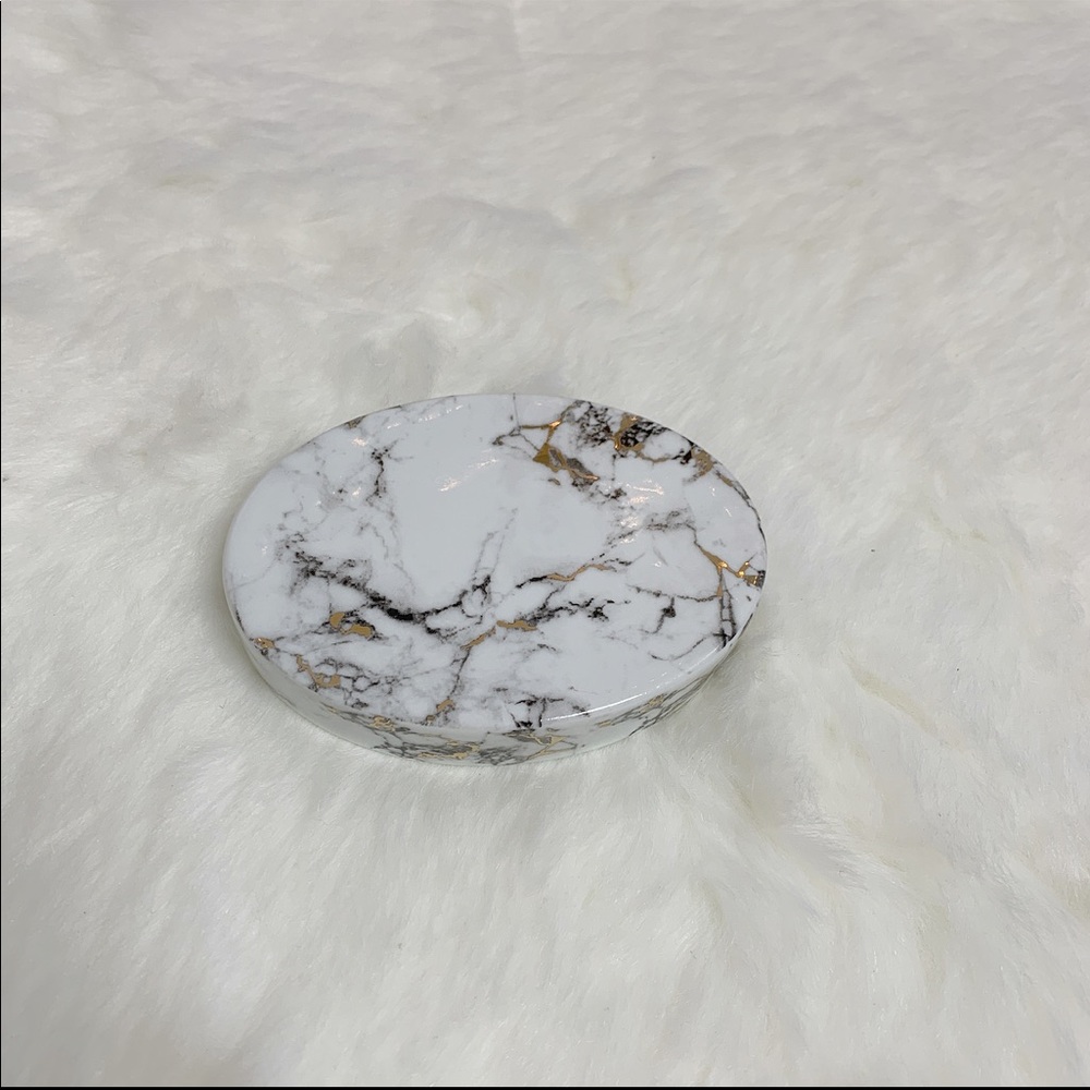 Marble soapdish